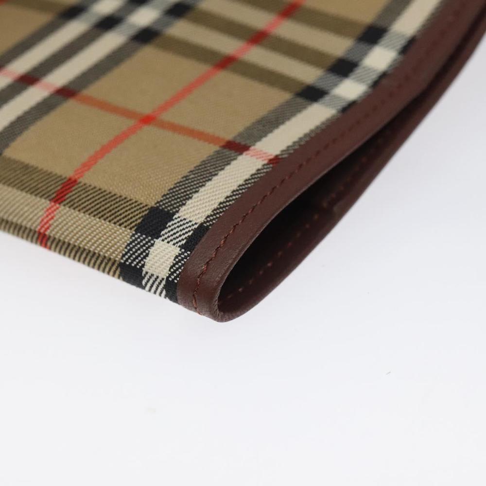 BURBERRY Nova Check Day Planner Cover Canvas Beige Auth am8273 - Picture 15 of 16